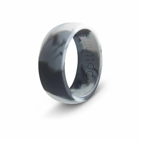 botthms Army Flow Silicone Ring Black Grey