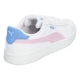 thumbnail image 3 of Tenis Mujer Blanco Puma Smash 3.0 Con Rosa Sneaker Original Infantil Cintas Ajustable rosa 22 MX, 3 of 10