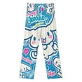thumbnail image 3 of Cinnamoroll Men's Pajama Pants Soft Sleepwear Loung Pants for Men Pj Bottoms with Drawstring & Pockets, 3 of 7