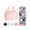 Pink, variant on Travel Hanging Toiletry Bag for Women - Waterproof Cosmetic Organizer with Clear Window, Lightweight Bathroom Bags for Essentials, Makeup, Shampoo, Toiletries Pink, Medium