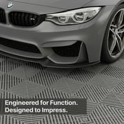 FlooringInc Nitro Garage Floor Tiles, Vented Pattern, Interlocking, 12x12, 1 pack, 1 sq/ft