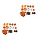 thumbnail image 2 of Ounissouiy 50 piezas de decoraciones de Halloween, suministros de fiesta para celebración espeluznante, decoración de boda, 86 Uds. 86 Uds. 2Conjunto, 2 of 6