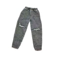 thumbnail image 2 of Figuras de acción 1:6, trajes , modelo de moda, disfraz, decoración de muñecas, ropa de muñeca en miniatura, pantalones de figura masculina de negro rasgado, 2 of 8