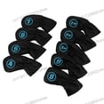 thumbnail image 5 of Minimalist PU Iron Headcovers | Water-Repellent Golf Club Protectors Blank Design GRF156-9pcs, 5 of 5