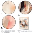 thumbnail image 3 of Designart "Explorations In Serenity IV" Modern Geometric Wall Art Print, 3 of 5