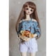 thumbnail image 3 of Muñeca inteligente BJD 1/3 con hombros descubiertos, top y pantalones cortos con puños, atuendo para DOD SD DD MSD, 3 of 8