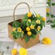 thumbnail image 5 of Ramo artificial de limón de flor de limón y rama de fruta para decoración del hogar y centro de mesa, 5 of 7