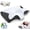 Black, variant on Almohada Japonesa Para Dormir, Japanese Pillows for Sleeping, Butterfly Pillow for Neck Pain, Ergonomic Cervical Memory Foam Pillows, Ultra Pain Relief Cooling Pillow for Neck Support (Black)