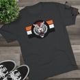thumbnail image 3 of Classic Bengal Unisex Tri-Blend Crew Tee, 3 of 4