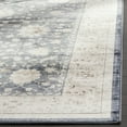 thumbnail image 3 of SAFAVIEH Vintage Frigg Traditional Area Rug, Dark Grey/Cream, 5'1" x 7'7", 3 of 7