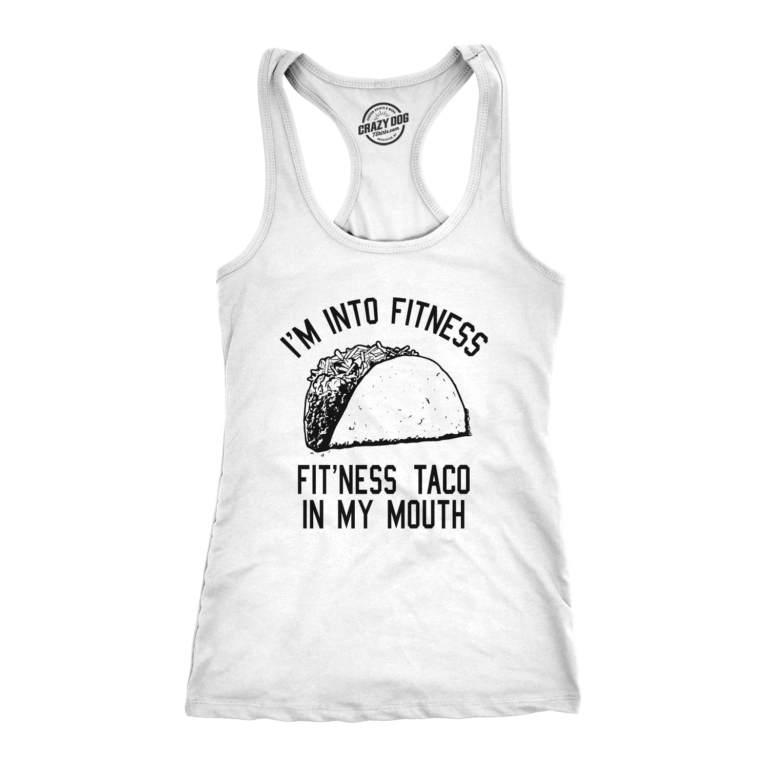 Soft Tank Funny Workout Tank Gift for her Razor Back Tank for Women Ladies Activewear Fitnee Taco Tank Taco Shirt