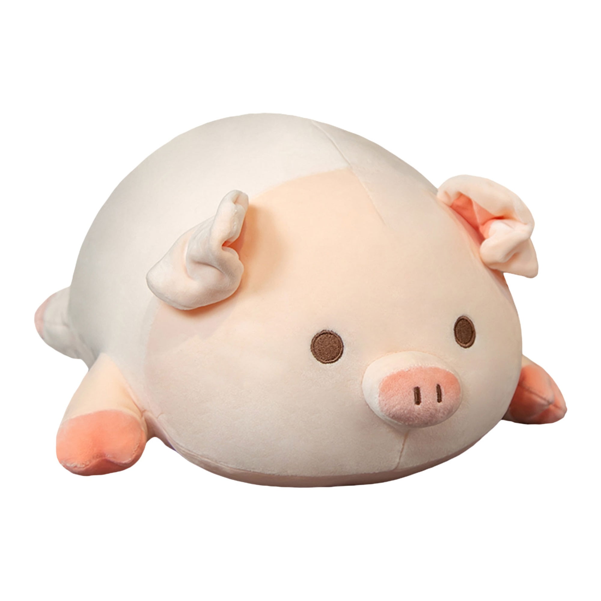 60cm/23.6" Free Shipping Pink Pig Pillow Plush Toy Sleeping Pig Soft Stuffed Toy 