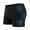 Sky Blue, variant on Mens Swim Trunks Line Print Elastic Waist High Stretch Tight Fit Flat Front Quick Dry Breathable Lightweight