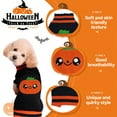 thumbnail image 3 of GASTROPOD Dog Halloween Costumes,Cute Halloween Costumes for Dogs,Acrylic Warm and Casual Sweater with Black Jacquard Pet Halloween Costumes,Black2,S, 3 of 7