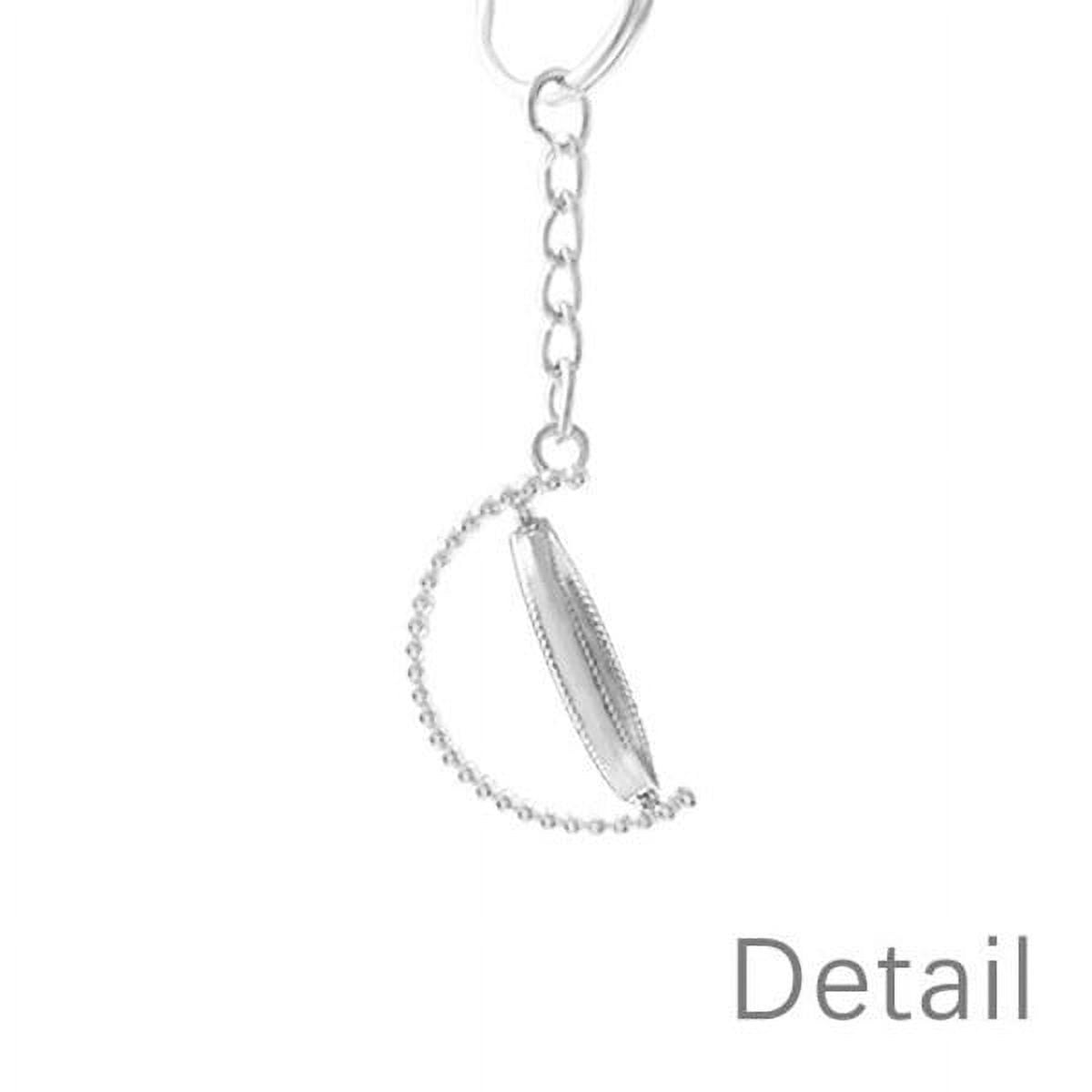 Shading Ink Watercolor Rotating Rotating Key Chain Ring Accessory Couple Keyholder