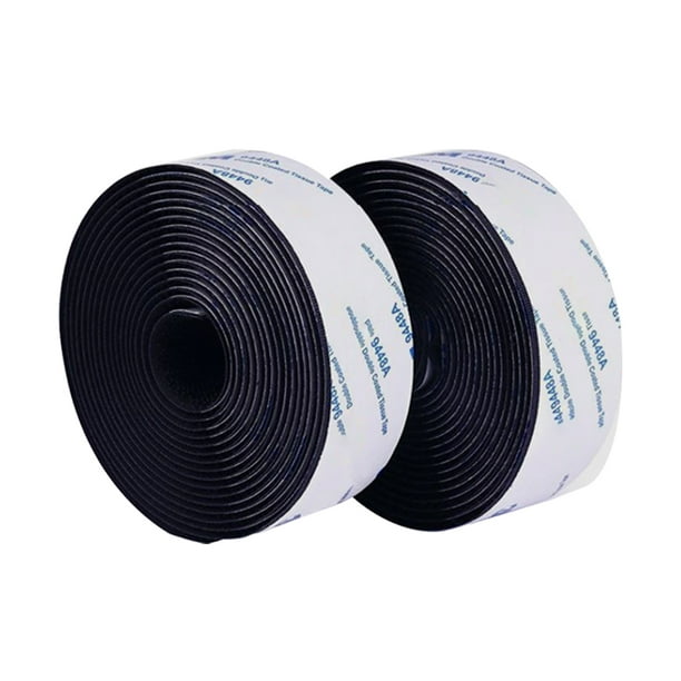 Wosthever 2 piezas de gancho de cinta autoadhesiva, pegatina de nailon, embalaje de ropa de automóvil con pegamento, suministros para manualidades de Artesanía 2.5 cm Wosthever HA067445-02