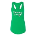 thumbnail image 2 of Wild Bobby, Mommy to Be Pregnancy Reveal Gift Parents to Be, Pop Culture, Women Racerback Tank Top, Kelly, Large, 2 of 3