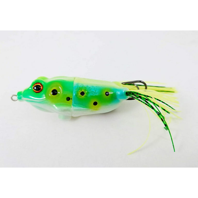 Rechargeable Fishing Lures Baits Crankbait Magna Strike Frog with Sound -  Green GF02-001 