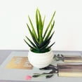 thumbnail image 4 of Simulation Potted Plant Artificial Perfect Plastic Display Mold Bonsai for Home Decor, 4 of 8