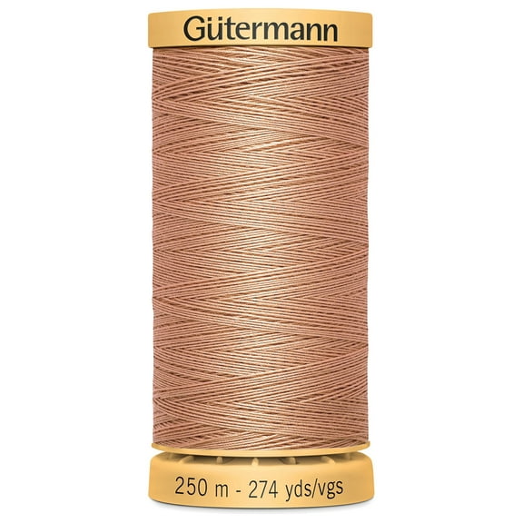 Gutermann Natural Cotton Thread 273yd-Old Rose