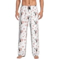 thumbnail image 1 of Balery Heart Panda Pantalones de pijama para hombre, pijama ultraligero, pantalón de descanso-Large, 1 of 6