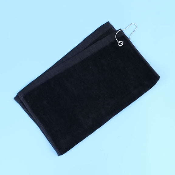 Toyvian Comfortable Cotton Sports Towel with Buckle Hook for Travel and Mountaineering