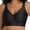Black, variant on Cueply Bras for Women Supportive Wireless Push Up Bra Full Coverage No Underwear Seamless T-Shirt Bra for Plus Size Women L-4XL