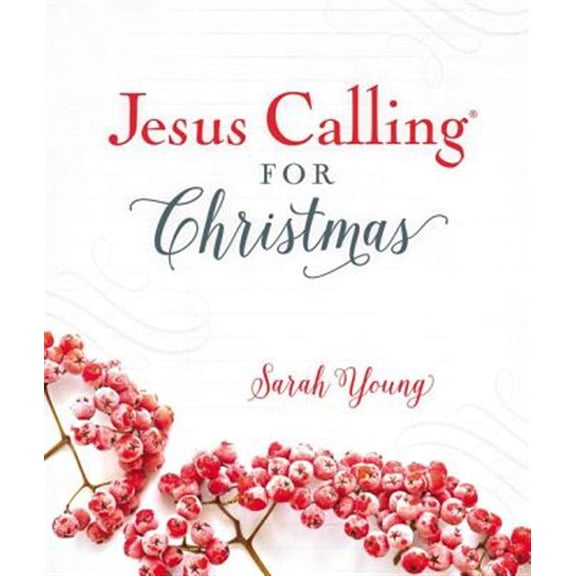 Pre-Owned Jesus Calling for Christmas, Padded Hardcover, with Full Scriptures: Seasonal Devotions for Christmas (a 50-Day Devotional) - The Perfect Christian Gi (Hardcover) 1400309182 9781400309184