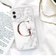 thumbnail image 1 of Funda con textura de mármol para iPhone 11, funda transparente mate para iPhone 12 13 Pro Mini X XR XS Max 7 8 Plus, funda suave de TPU Tan Jianjun unisex, 1 of 2