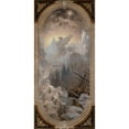 thumbnail image 2 of Henri Camille Danger 9x14 Gold Ornate Wood Frame and Double Matted Museum Art Print Titled - L'Aurore Boreale (1892), 2 of 4