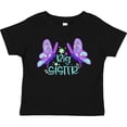 thumbnail image 3 of Inktastic Big Sister Cute Butterflies Girls Toddler T-Shirt, 3 of 5