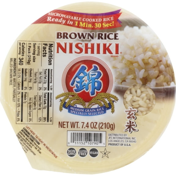 Nishiki Premium Non-Allergenic Brown Rice 7.4 oz