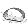 thumbnail image 3 of CoSoTower Outdoor Wicker Overhead Canopy Daybed Water Resistant Cushion, 3 of 8