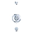 thumbnail image 2 of Danze Draper Tub and Shower Trim, Chrome, 2 of 2