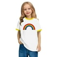 thumbnail image 4 of rd Yellow Children Boy Girl Lounge Tops Short Sleeve Blouses for Kid Spandex Graphic Summer Fall Shirts 2026 Soft Comfy Clothing Trendy Country Concert Y2K 5 Years, 4 of 8