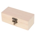 thumbnail image 4 of Caja de joyería de madera sin pintar Cajas s de concha Caja de regalo de baratijas de almacenamiento S Yuyangstore Caja de almacenamiento de joyería de madera, 4 of 8