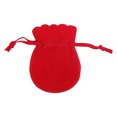 thumbnail image 1 of Mini bolsa con cordón de 50 Uds., bolsas de regalo portátiles elegantes, bolsas de joyería de operación Simple, embalaje organizador para el Ropa, zapatos y accesorios Miscelánea Rojo 1 Minnieouse  AP018070-01, 1 of 6