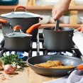 thumbnail image 2 of Brights Hard-Anodized Aluminum Nonstick Cookware Set with Glass Lids,  Pot and Pan Set, 2 of 5