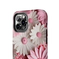 thumbnail image 3 of iPhone Tough Case - Flowers Floral Popping 3D Soft Pink Blooming Accessory, 3 of 6