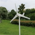 Wind Mill Turbine Generator Energy Power 800w 1000w 12v 24v 48v Complete Kit Residential With 7463