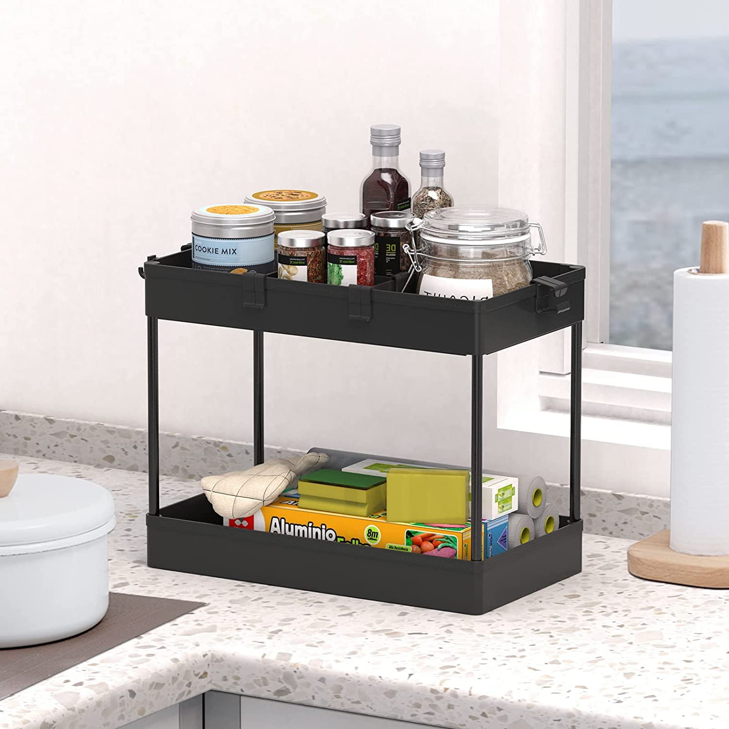 Buy Olamtai Slim Storage Cart,3 Tier Bathroom Rolling Utility Cart