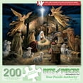 thumbnail image 6 of Bits and Pieces 200 Piece Jigsaw Puzzle for Seniors “In The Manger” by Ruane Manning 15"x19", 6 of 13