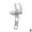 Silvery, variant on QHUDLV Bathroom Wrench Universal Wrench Big Opening and Toothed Skid Dual-purpo Tool Repair for Maintaining Bathroom Facilitie self-Tightening Sided Shower Wide Adjustable Pliers,Torque Tool shiftin