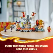 LEGO NINJAGO Tournament Battle Arena Playset with 6 Minifigures, Action Toy for Kids, Ninja Toy Building Set, Birthday Gift Idea for Boys and Girls Aged 7 and Up, 71818