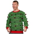 thumbnail image 3 of UglyChristmasSweater Garland & Ornaments 3D Balls Funny Adult Unisex Festive Knitted, 3 of 5