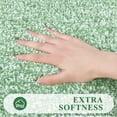 thumbnail image 7 of Findosom 3pcs Bathroom Rugs Set with U-Shaped Mat, Non Slip, Quick Drying, Ultra Soft and Water Absorbent Bath Rug Mat Carpet Machine Washable 20"x32"+20"x59"+U Shape 20"x24" Green, 7 of 7