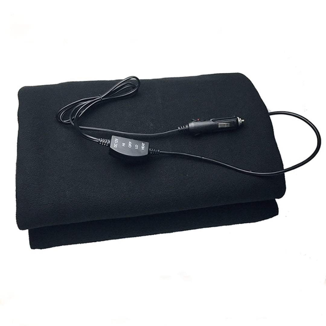 Heated Car Blanket, 12V Electric Blanket with Temperature Controller