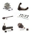 thumbnail image 1 of Transit Auto Bras de Commande avant avec Rotule, Tige de Stabilisation Intérieure Extérieure, Kit de Liaison (6 Pcs) pour Chevrolet GMC Sierra 3500 Silverado Classic 4WD K7T-106946, 1 of 11