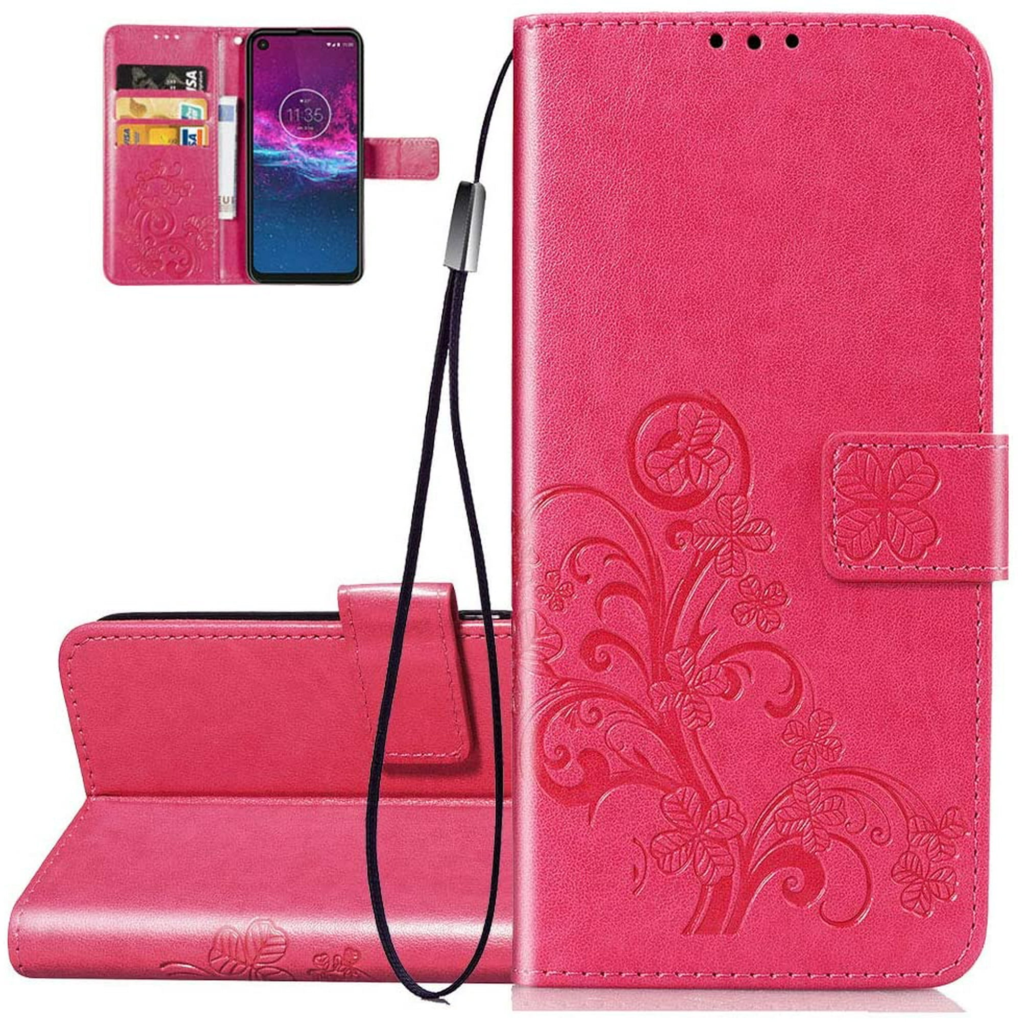 Asdsinfor Moto G8 Power Case Full Stylish Advanced Embossing Wallet Case  Credit Cards Slot with Stand for PU Leather | Walmart Canada