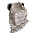 thumbnail image 3 of Plutus Brown Taupe Savannah Cat Faux Fur Luxury Throw Blanket, 3 of 3
